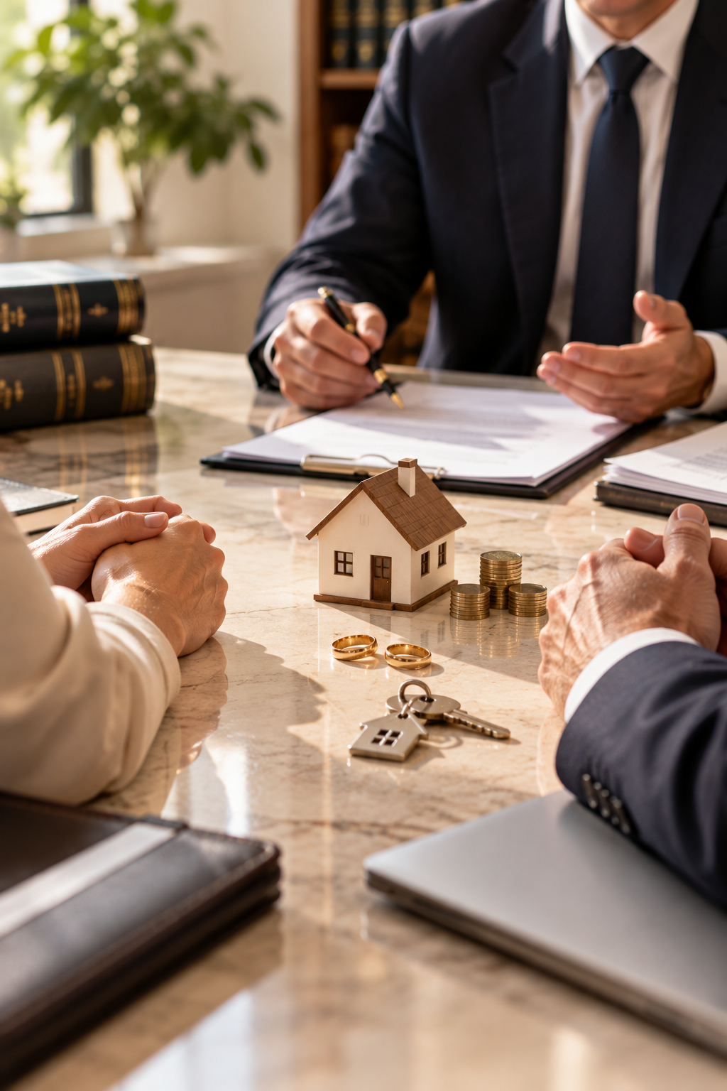 Divorcio Notarial y Reparto de Bienes